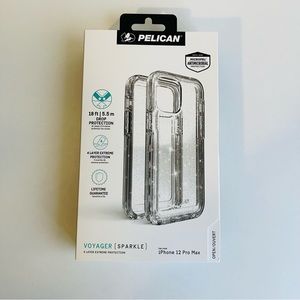 Pelican iPhone 12 Pro Max Voyager Sparkle Phone Case NWT